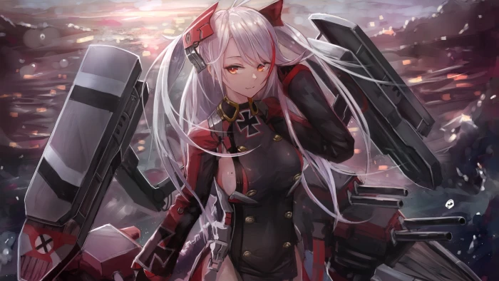 anime girls Azur Lane Prinz Eugen no people 2k