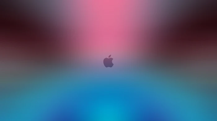 FoMef iCloud Pink Blue Apple logo wallpaper Computers Mac 2k 4k 5k