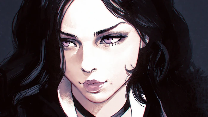 drawing ilya Kuvshinov of the Vengerberg Witcher Yennefer 2k