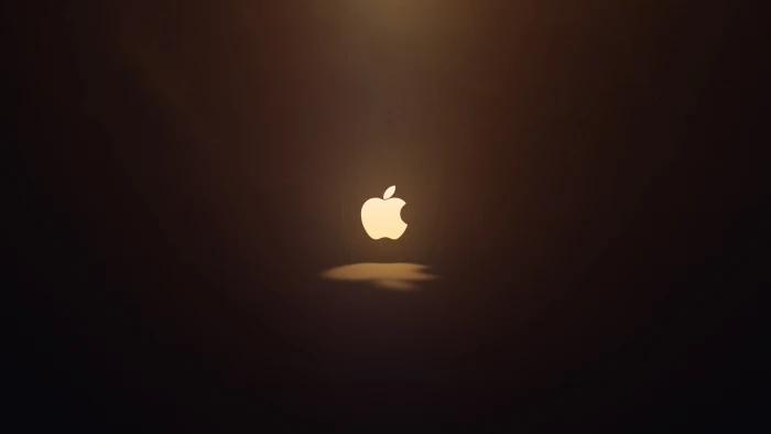Apple logo Inc minimalism artwork sky no people moon 2k 4k