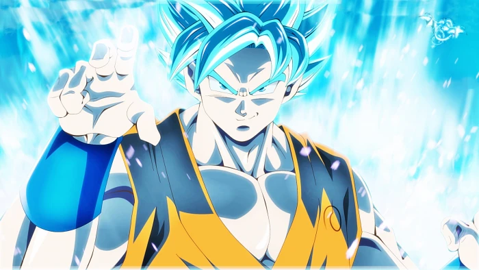 Son Goku Super Saiyan God Dragon Ball GT Z Kai 2k
