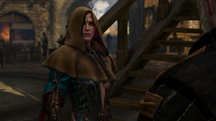 the enchantress Triss Merigold The Witcher 3 Wild Hunt 2k