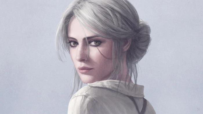 the witcher 3 background desktop portrait headshot one person 2k