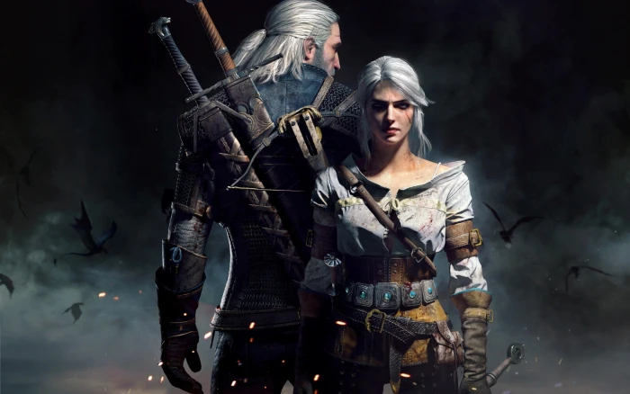 The Witcher Geralt CD Projekt RED Ciri CRIS Cirilla Fiona Elen Riannon 2k