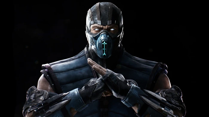 Subzero of Mortal Kombat Sub Zero video games black background 2k