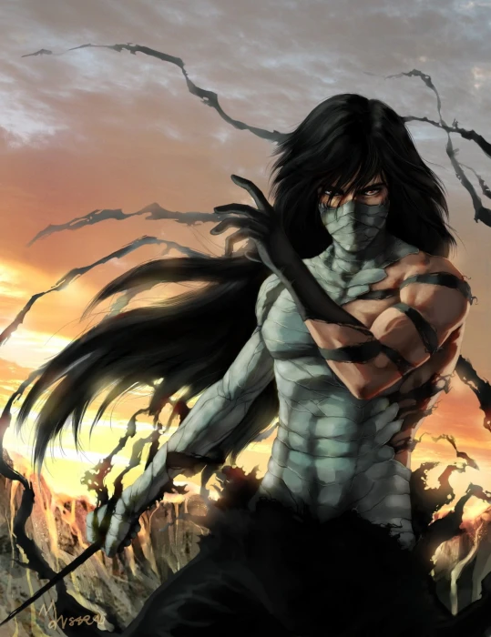 bleach kurosaki ichigo final getsuga tenshou mugetsu Anime Bleach HD Art