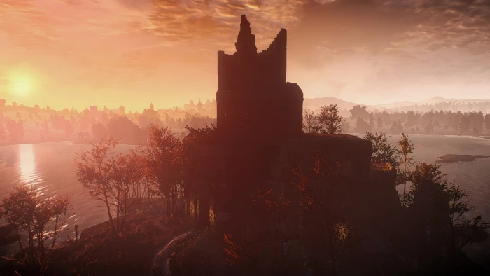 The Witcher 3 Wild Hunt video games built structure sky 2k