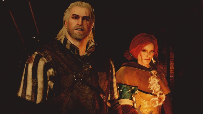 video games Geralt of Rivia Triss Merigold The Witcher 3 Wild Hunt 2k