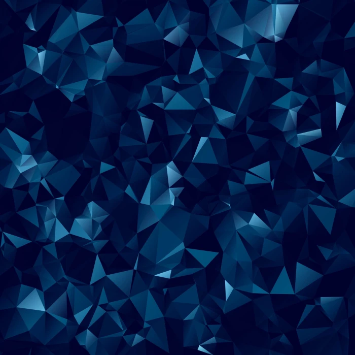 blue geometric shape wallpaper abstraction dark geometry figure 2k