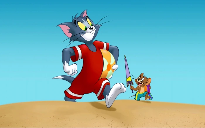 Tom And Jerry Beach Desktop Wallpaper Hd Download Free 2k