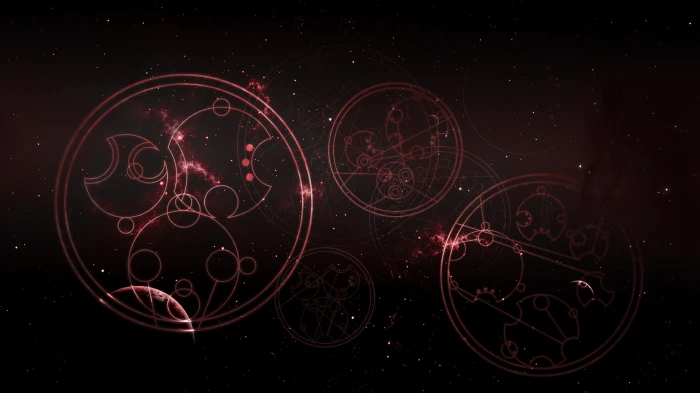 untitled Doctor Who The TARDIS gallifrey space night 2k