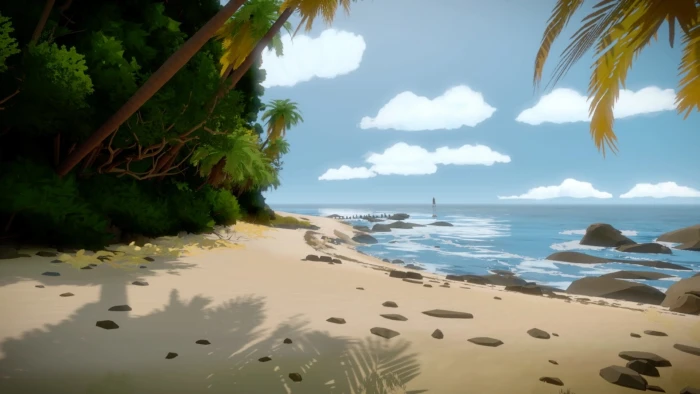 Video Game The Witness Beach 2k