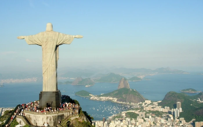 Christ the Redeemer Rio De Janeiro Brazil statue christ savior 2k