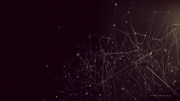 white constellation wallpaper lines geometry Lacza monochrome 2k