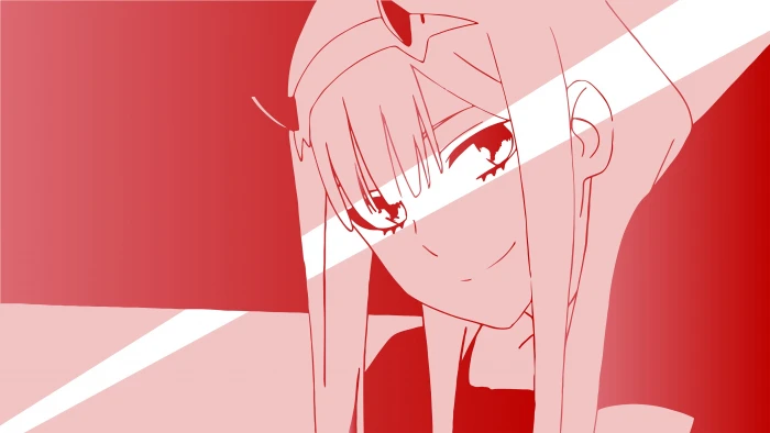 Darling in the FranXX Zero Two anime 2k 4k