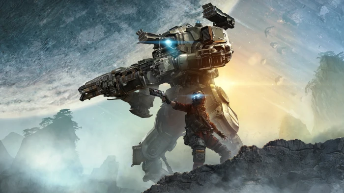 game application wallpaper Titanfall 2 video games nature 2k