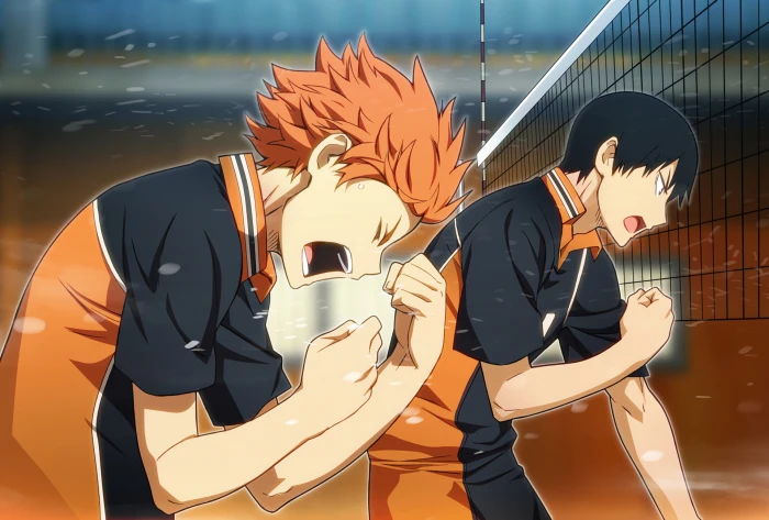 Haikyuu anime boys Hinata Shouyou Kageyama Tobio 2k