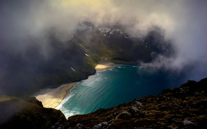 landscape nature beach water scenics beauty in 2k