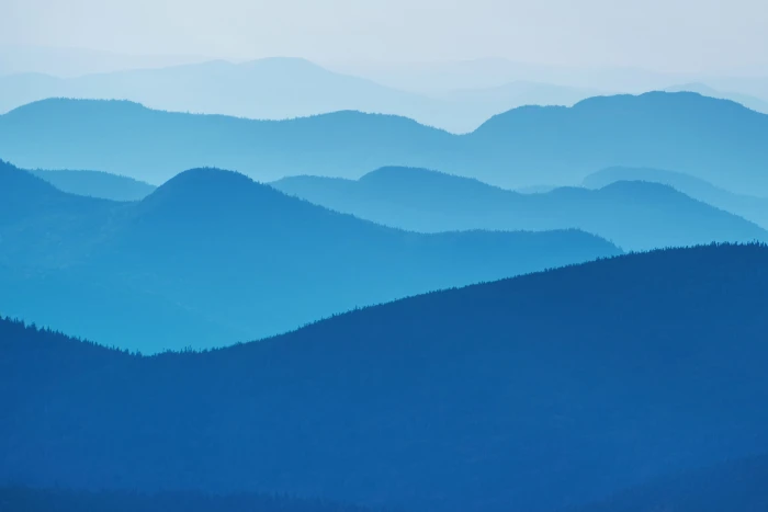 panoramic photography of mountains Windows 7 blue wallpaper 2k 4k