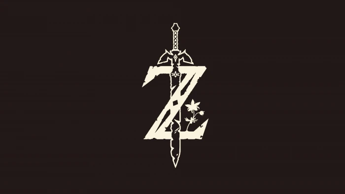 The Legend of Zelda logo Sword 2k 4k 5k 8k