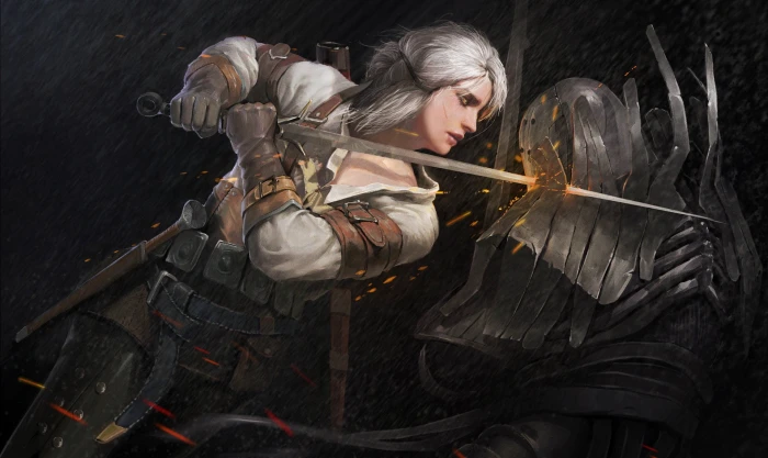 The Witcher Ciri Cirilla Fiona Elen Riannon 3 Wild Hunt 2k