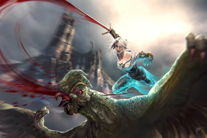 The Witcher 3 Wild Hunt Blood Ciri 2k