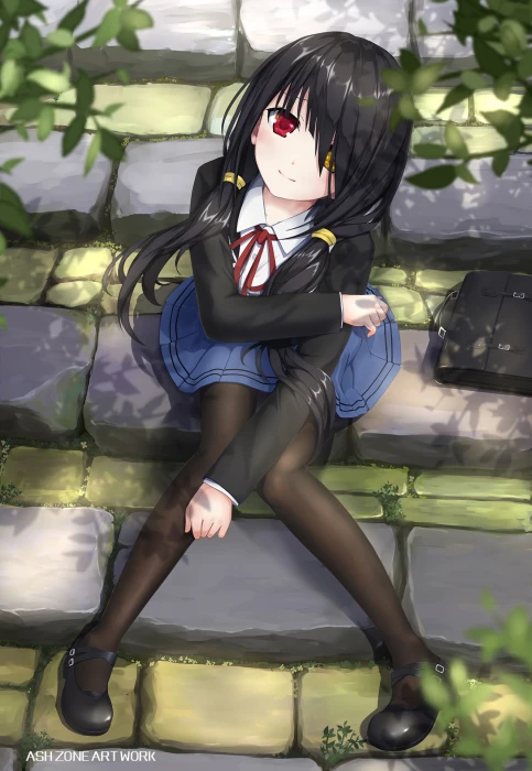 Tokisaki Kurumi illustration Date A Live anime girls