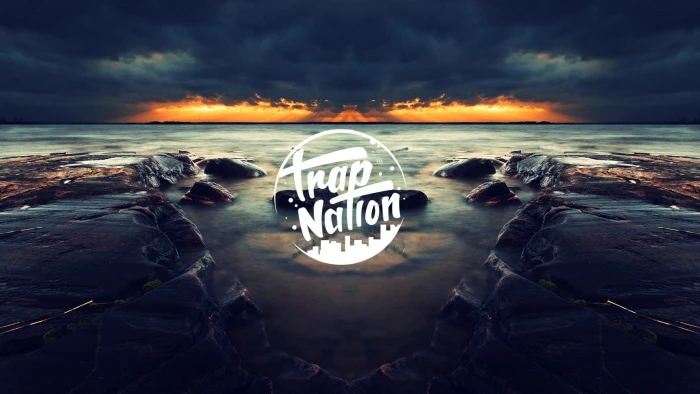 trap nation sky sea water text beach land nature motion 2k
