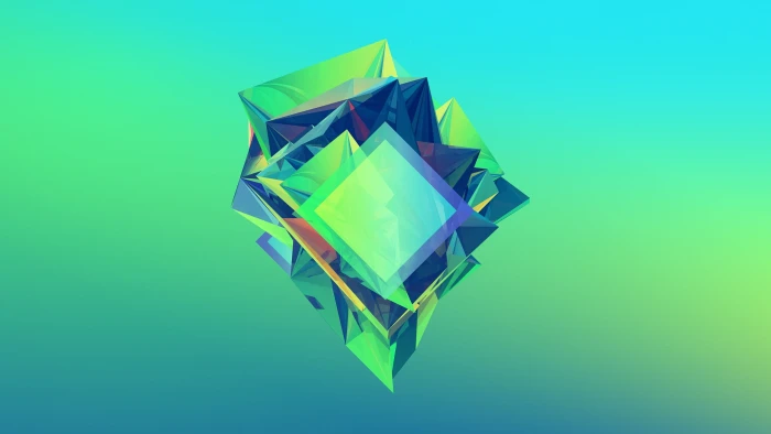 green and blue illustration white purple artwork 2k
