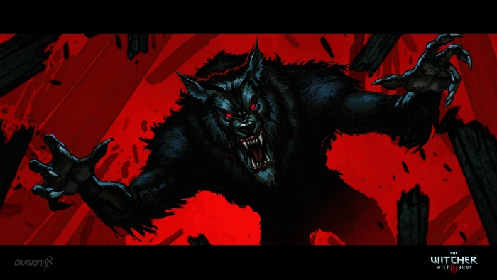 Grzegorz Przyby The Witcher werewolves 3 Wild Hunt 2k