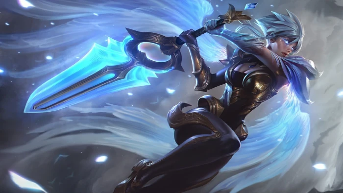 League of Legend Riven digital wallpaper Legends 2k