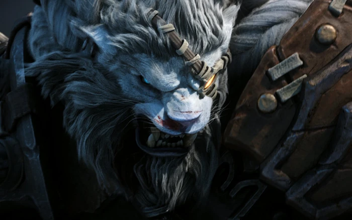 League of Legends Rengar digital wallpaper video games evil 2k