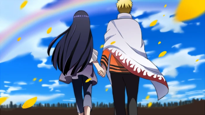 Naruto and Hinata illustration Anime Hy ga Uzumaki 2k