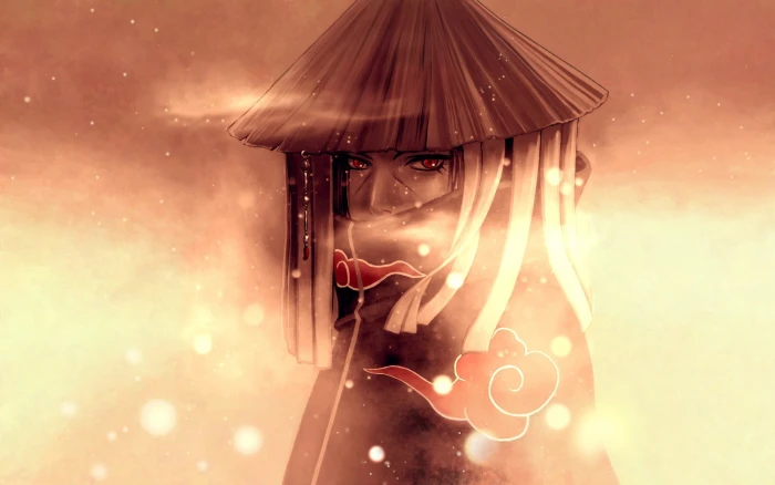 Naruto character digital wallpaper Shippuuden red eyes 2k