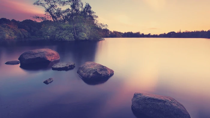 nature sky clouds landscape sun horizon weather water 2k