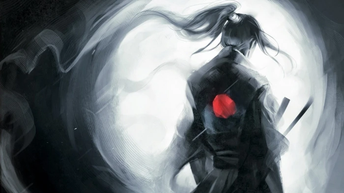 Samurai illustration artwork fantasy art warrior painting 2k