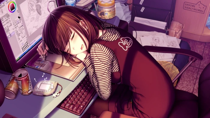 anime girl art cute kawaii 2k