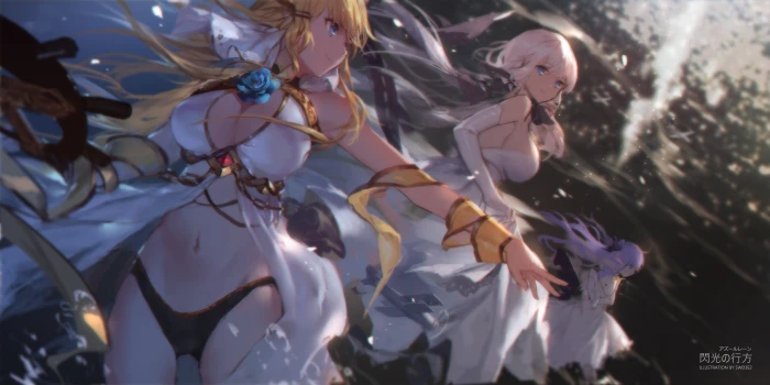 Azur Lane illustration anime girls Unicorn 2k