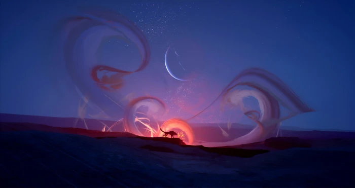 digital art artwork planet fantasy desert 2k 4k