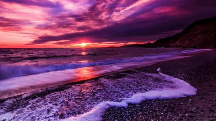 download nature for pc water sea sky beauty in 2k