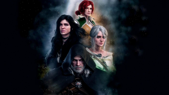 Geralt Ian Triss Merigold of Rivia White Wolf The Witcher 3 Wild Hunt 2k