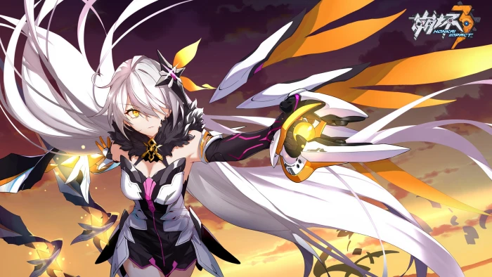 Honkai Impact anime girls Kiana Kaslana Herrscher of the void 2k