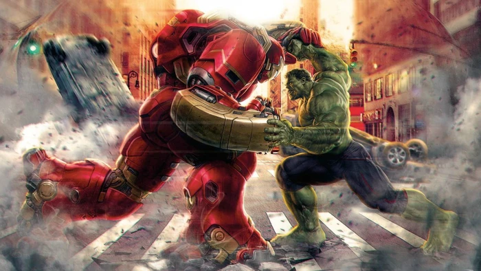 Iron Man and The Increadible Hulk Avengers people men 2k