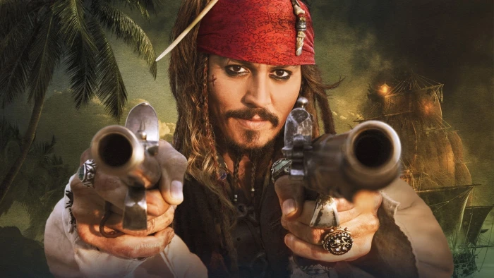 Jack Sparrow wallpaper Pirates of the Caribbean Johnny Depp 2k