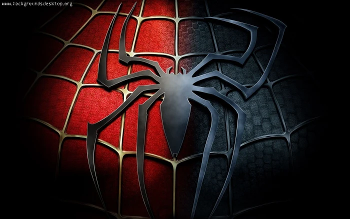 spiderman computer backgrounds red indoors black background 2k