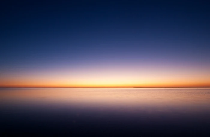 sunrise ocean minimalism minimalist hd nature simple background 2k
