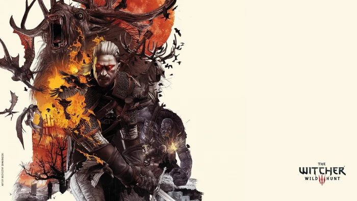The Witcher 3 Wild Hunt Geralt of Rivia representation 2k
