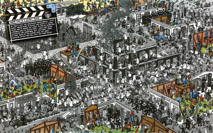 Where's Wally book Game Waldo