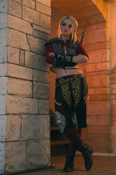 women model Shirogane Sama cosplay Ciri The Witcher