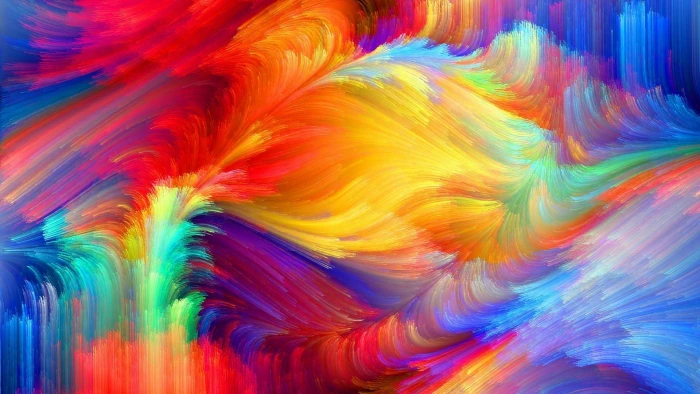 colors design art painting abstract 2k